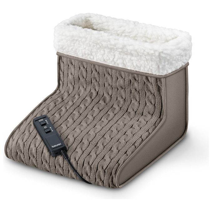 Beurer FWM 45, Scaldapiedi in Peluche con Funzione Massaggio 1 pz Cusc