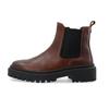 Ca'Shott - Women's Caslea Chelsea Boot with Zip - Freizeitstiefel 40 | EU 40 schwarz/braun