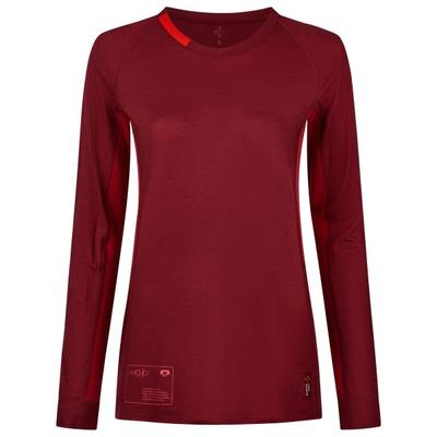 Transhumance - Women's Langarm Tee - Merinounterwäsche Gr M rot Image