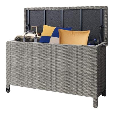 120 Gallon Waterproof Outdoor Storage Box with Wheels