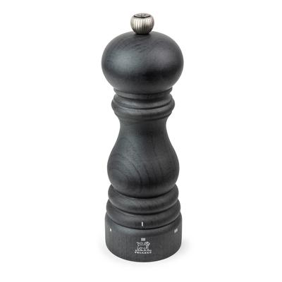 Peugeot Paris u'select 7-Inch Pepper Mill Adjustable Grinder, Beachwood Graphite