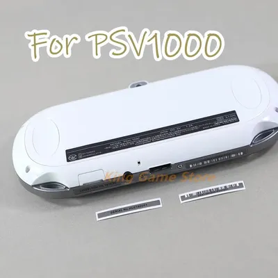 1 satz/los Zurück Shell Fall Label Aufkleber Ersatz Für PS Vita 1000 Für PSV 1000 PSV1000 PCH-1001 Image