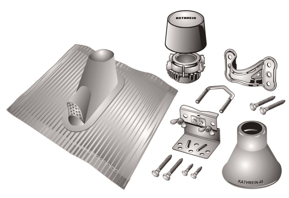 Kathrein Mast-Montage-Set ZTS 48 ro 20410020 Image