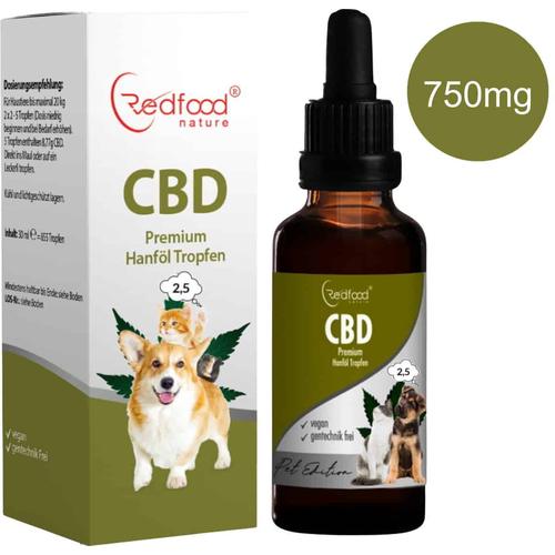 2,5 % CBD ÖL für Tiere 30ml