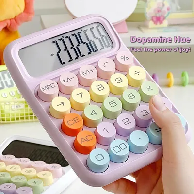 Calculator Dopamine Candy Color High Value Multifunctional Calculator for College Students Children