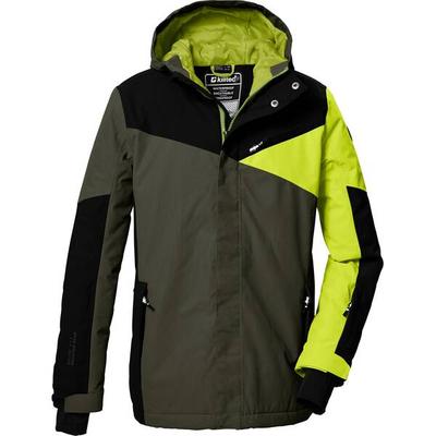 KILLTEC Kinder Funktionsjacke KSW 387 BYS SKI JCKT, Größe 152 in Grün