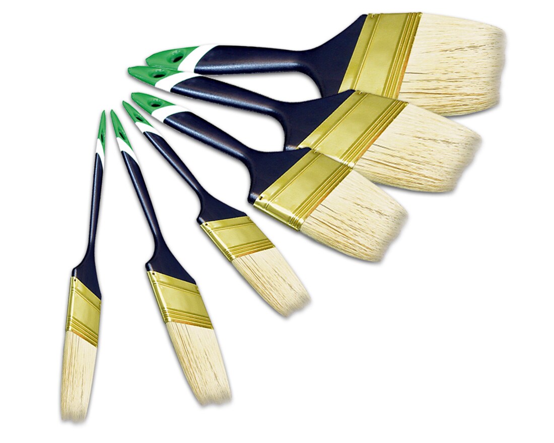 Vago-Tools 144 tlg Set Flachpinsel 25/38/50/63/75/100mm je 24 Image