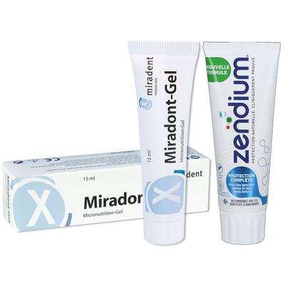 Miredent Mikronährstoffgel Miradont-Gel & Zendium Zahnpasta complete protection 1 St Image