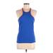 RLX Ralph Lauren Active Tank Top: Blue Activewear - Women's Size Medium