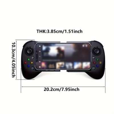 TEMU Wireless Gamepad For Iphone/android/steam Mobile Phone Controller Wireless Game Controller Joystick Telescopic Gamepad For Pc