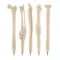 5 pezzi interessanti ossa penna di lusso forniture scolastiche cancelleria carina accessori per ufficio penne per scrivere forniture di cancelleria per ufficio