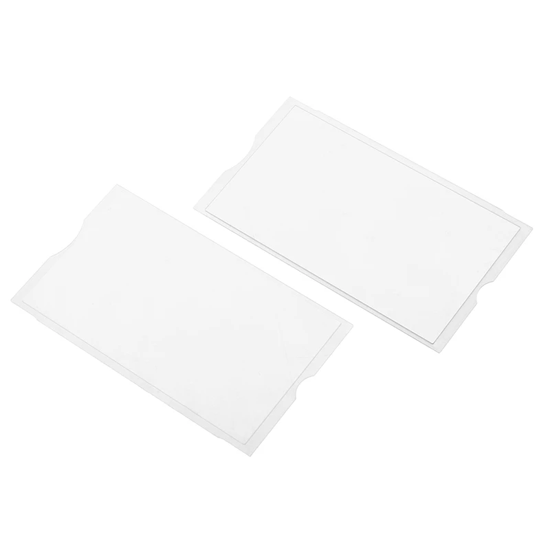 Für PSP LCD-Bildschirm Display Glas Kunststoff Spiegel Bildschirm Linse Front Shell Schutzhülle Spiel zubehör Image