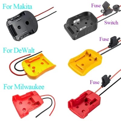 Lithium-Batterie-Adapter Konverter für Makita für Dewalt für Milwaukee 14,4 V 18V 20V Li-Ionen-Batterie DIY Elektro räder Werkzeug für m18