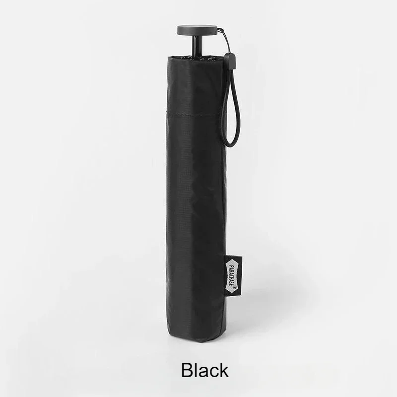 6K Ultraleichter faltbarer Regenschirm, UV-beständiger Reise-Licht-Sonnenschirm, winddichter tragbarer Regenschirm aus Kohlefaser Image