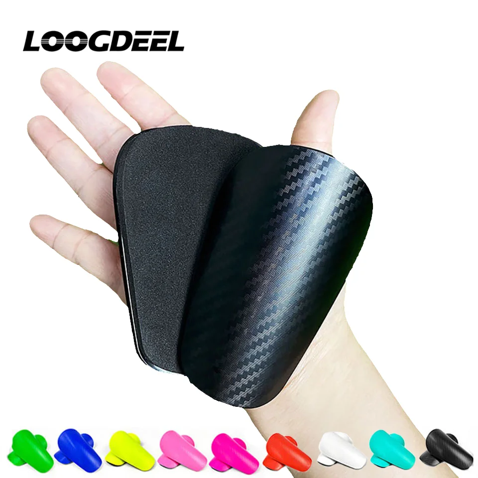 Loogdeel 1 Paar Mini Schienbeins chutz Fußball Miniatur Schienbeins tütze Kinder Erwachsene extra kleine Schutz ausrüstung Fußball Schienbeins chutz Image