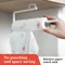 Metal Under Cabinet Paper Roll Rack Towel Holder Tissue Hanger Kitchen Home Doo