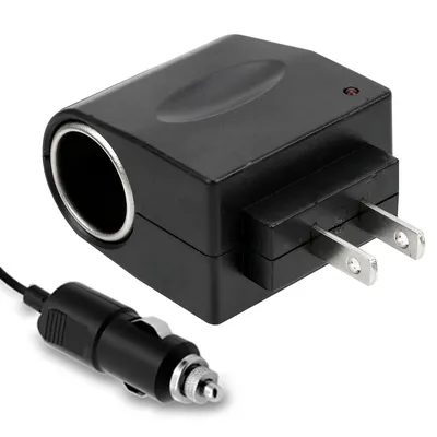 Autozubehör AC 220V zu DC 12V Konverter EU US Stecker Auto Zigarettenanzünder Adapter Image