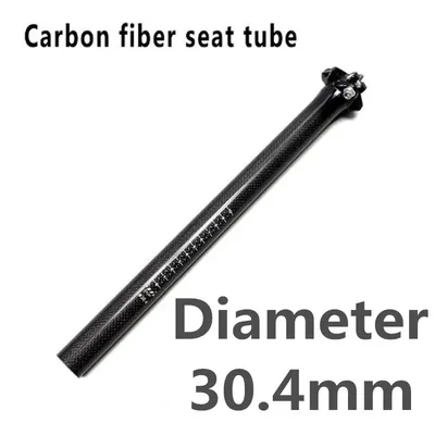 new carbon fiber bike seatpost 30.4*350/400mm bicycle seat tube 3K glossy road/mtb cycling Carbon