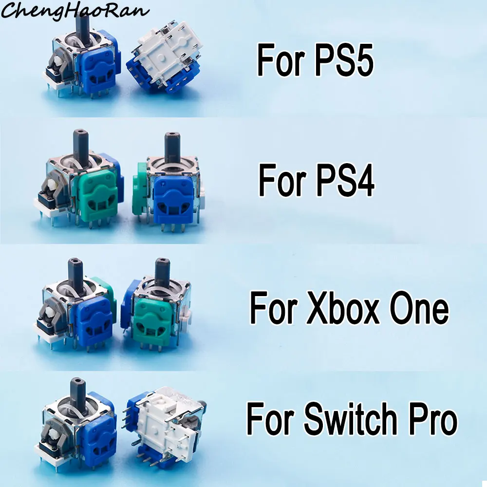 Joystick électromagnétique 3D Hall, 1 pièce, pour Xbox One/Xbox SerieseS X/Switch Pro, contrôleur, Joystick, bâton à distance, pièces de réparation