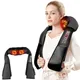 Châle de massage 3D initié pour pétrir le Shipetrol, massage métropolitain infrarouge, massage de voiture et de maison, massage cervical du dos et du cou