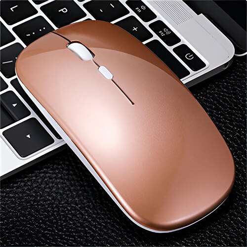 kabellose optische Maus Mäuse 2,4 GHz USB-Empfänger tragbare Mini-Mäuse wiederaufladbare einstellbare DPI-Stufen Bluetooth-Maus Mäuse Image