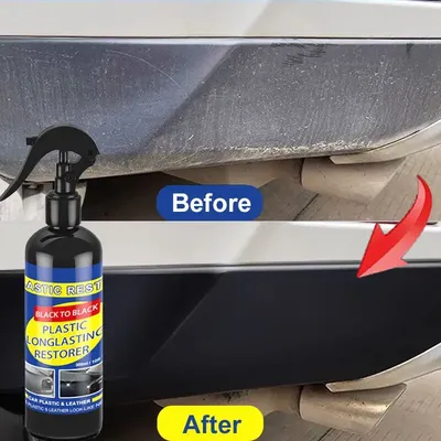 Car Plastic Restorer Back To Black Gloss Car Cleaning Products Auto Polish And Repair Coating