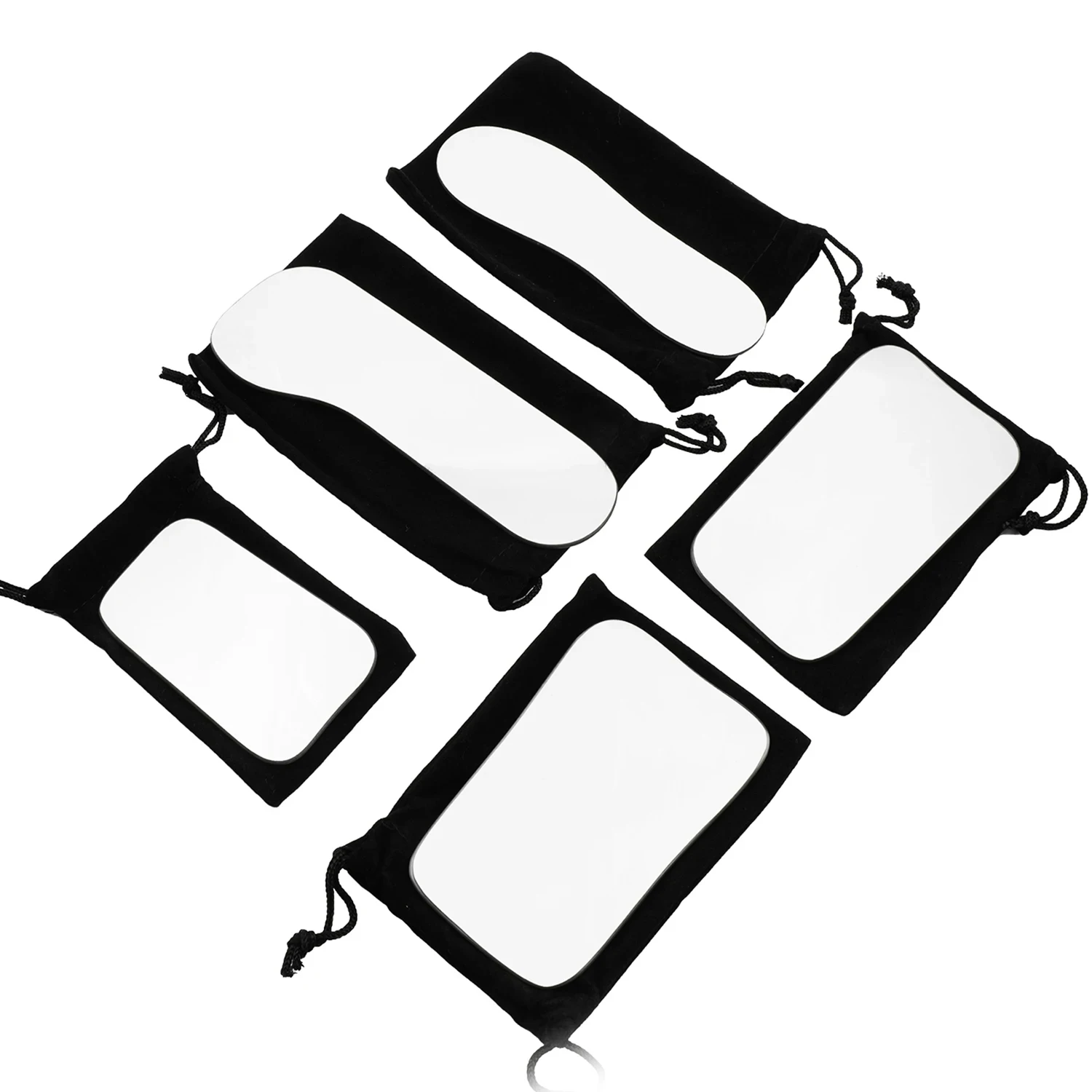 5pcs/Set WELLCK Dental Orthodontic Mirror Photography Double-Sided Mirrors Dentistry Reflector Intra Oral