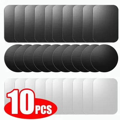 1/2/5/10pcs Magnetic Metal Plate Disk Car Phone Holder Stickers Magnetic Patch Sticker for Tablet