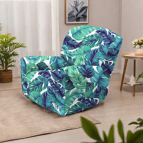 Stretch-Bezug für Relaxsessel mit Blumenmuster, hochwertiger Stoffbezug mit elastischem Design für eine perfekte Passform und stilvollen Schutz Ihrer Möbel