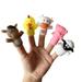 Early Education Soothing Finger Doll Gloves Toy Parent Child Interactive Gloves Harbinger Full Finger Workout Gloves Thumb Pointer Finger Brace Right Hand Women Fast Food Finger Gloves