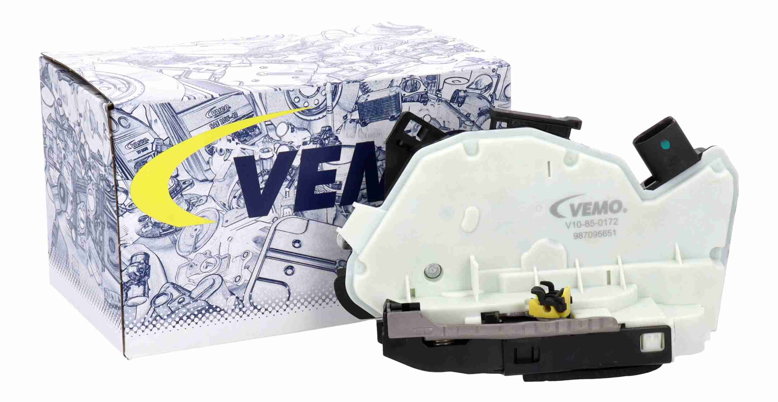 VEMO Türschloss V10-85-0172 hinten links für SEAT 6J0839015J 6J0839015A Image