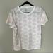 J. Crew Tops | J.Crew Vintage Cotton Crewneck T-Shirt In Paisley Bunch | Color: Pink/White | Size: M