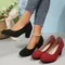 Shoes Female 2024 Summer New Women's Pumps Comfortable Shallow Office Ladies Shoes Classic Round Toe