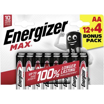 Max Mignon (AA)-Batterie Alkali-Mangan 1.5 v 16 St. - Energizer