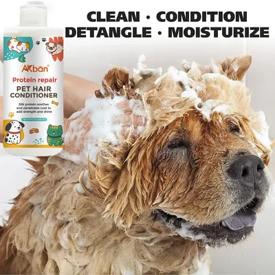 Haustier Conditioner Katze Hund Dusch gel Shampoo Tiefen reinigung desodor ierend Anti Juckreiz Haar Image