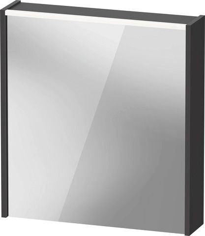 Duravit D-Code Spiegelschrank mit LED Beleuchtung 1 Tür, Türanschlag rechts DC7105R49491000 Image