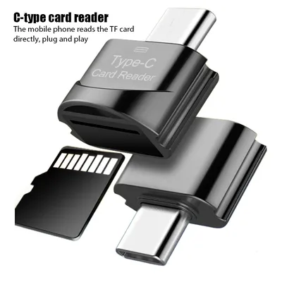 USB 3.0 Type C Card Reader USB-C TF Micro SD OTG Adapter Type-C Memory Card Reader For Laptop Smart