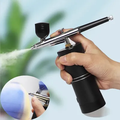 Ceramic Paint Spray Pen Portable Stainless Steel Spray Glaze Pot Pottery Tools DIY Polymer Clay Body