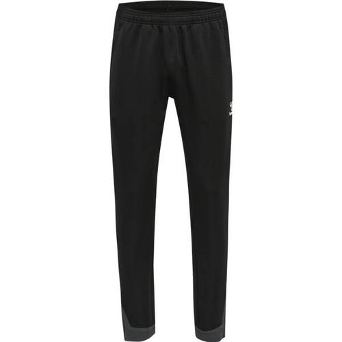 HUMMEL Male hmlLEAD POLY PANTS, Größe S in Schwarz