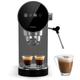 Klarstein - Cafetiere avec Mousseur de Lait Cafetières Machines à Café et Machines à Expresso 0.9L