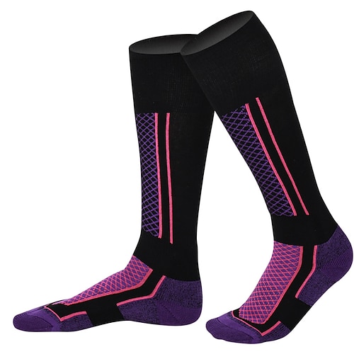 calzini unisex calzini a compressione calzini da bici calzini sportivi calzini atletici campeggio / escursionismo esercizio all'aperto ciclismo / bici bici / ciclismo antiscivolo caldi antiscivolo 1