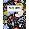 Planner stampabile 2024-2028, planner sarcastico, planner parolacce, calendario 2024 stampabile, calendario 2024 con festività, planner divertente 2025