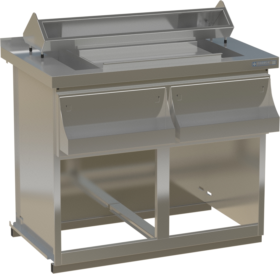 HAGOLA Cocktailstation Georgia, offen, Edelstahl, 1050 x 880 x 660 mm (BxHxT) Image