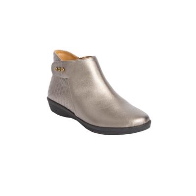 Women's The Brinny Orthotic Shootie by Comfortview in Gunmetal (Size 10 1/2 M)