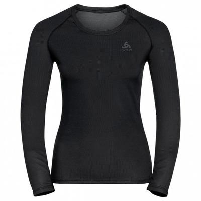 Odlo - Women's BL Top Crew Neck L/S Active F-Dry Light - Kunstfaserunterwäsche Gr L schwarz Image