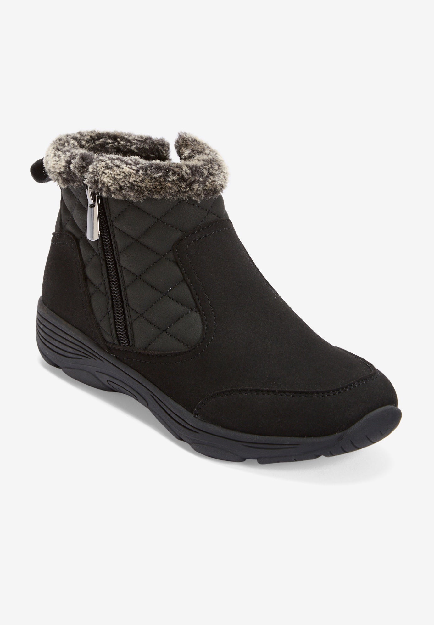 Women's The Vance Water Resistant Bootie by Easy Spirit in Black (Size 9 M)