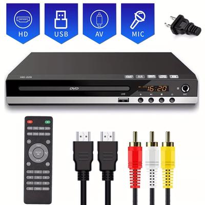 TEMU 1080p Dvd All Region Free Dvd Cd Usb Hd+rca Us C7n0