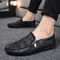 Fashion Mens Casual Shoes Breathable Lightweight Shoes Loafers Outdoor Lazy Shoes Flats Comfortable