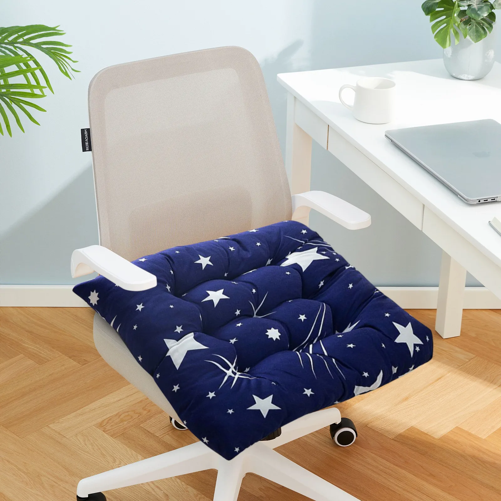 Coussin de siège épais, 40x40cm, pour chaise de jardin, textile de maison, pour bureau, jardin, salle à manger, cuisine