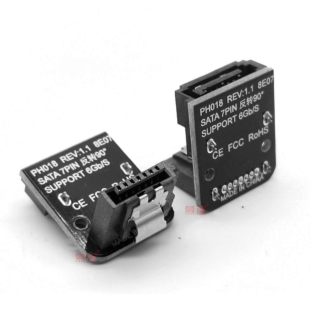 SATA Kabel Festplatte Fahrer SSD Adapter 90 Grad Biegen SATA Kabel für Computer Verbindung Image